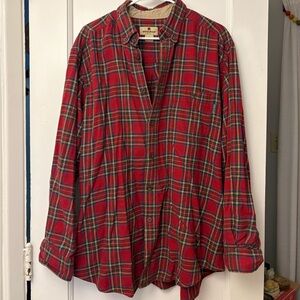 Woolrich Red and Blue Plaid Shirt